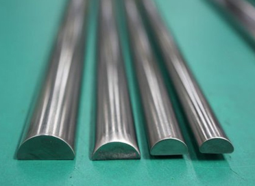 SS 321 Half Round Bar